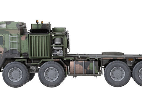 Rheinmetall HX81 Military Truck Model 3D