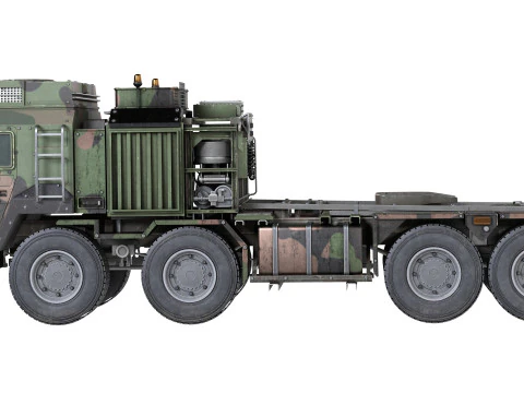 Rheinmetall HX81 Military Truck 3D Model