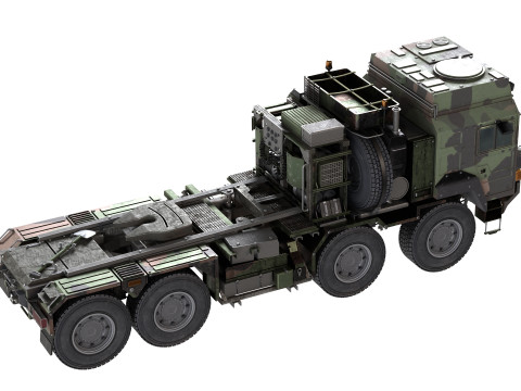 Rheinmetall HX81 Military Truck Model 3D