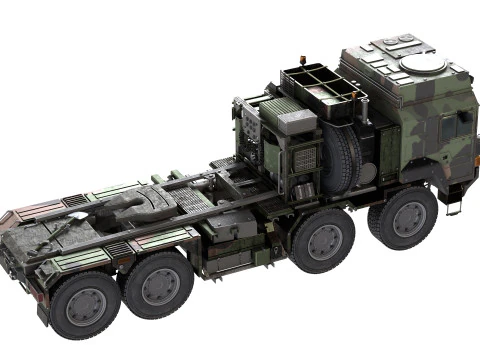 Rheinmetall HX81 Military Truck 3D Model