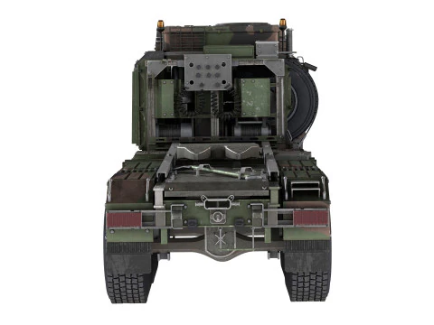 Rheinmetall HX81 Military Truck 3D Model