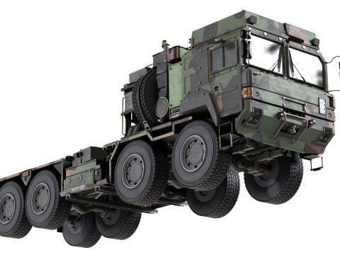 Rheinmetall HX81 Military Truck Model 3D