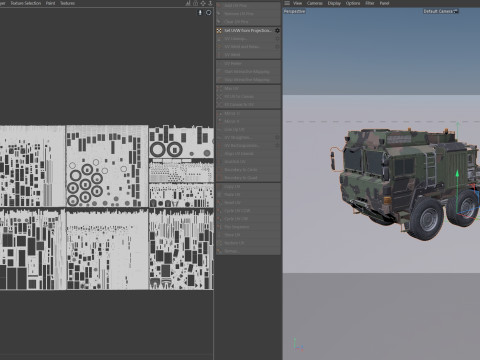 Rheinmetall HX81 Military Truck Model 3D