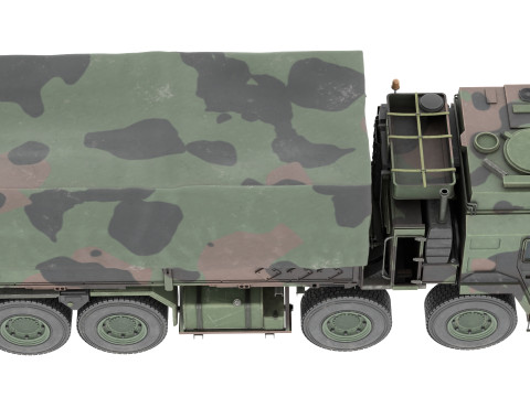 Rheinmetall MAN Military Truck UTF WLS Model 3D
