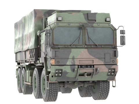 Rheinmetall MAN Military Truck UTF WLS Model 3D