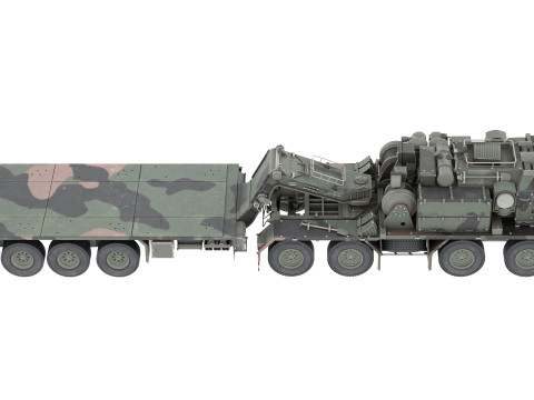 SLT 50 Elefant Tank Transporter Modelo 3D