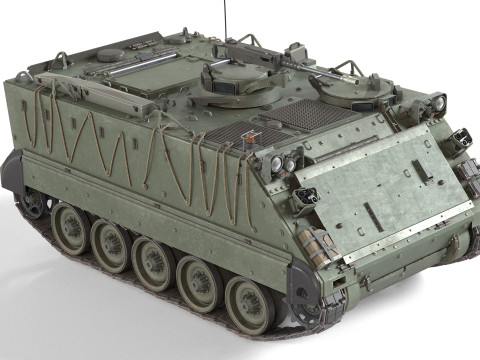 APC M113A3 Tank 3D Model