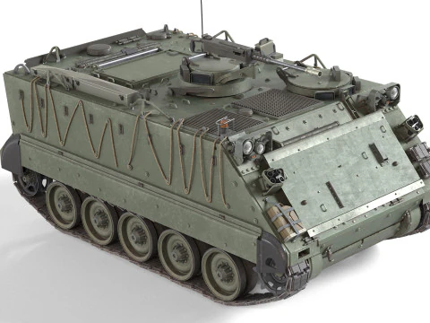 APC M113A3 坦克 3D 模型