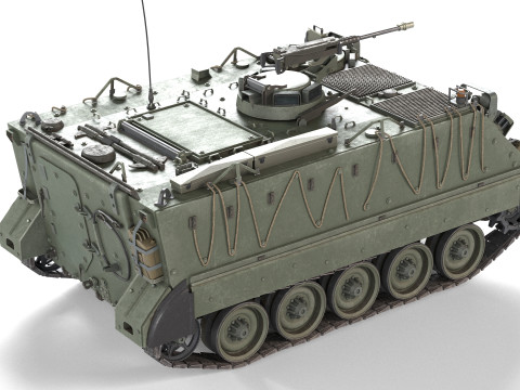 APC M113A3 Tank Modelo 3D