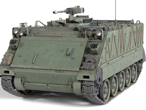 APC M113A3 Tank 3D Model