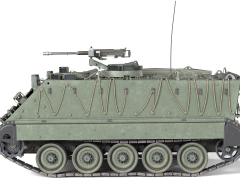 APC M113A3 Tank Modelo 3D