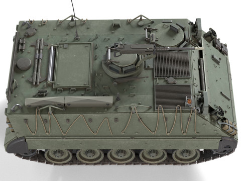 APC M113A3 Tank Modelo 3D