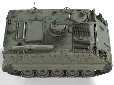APC M113A3 Tank 3D Model
