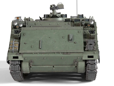 APC M113A3 Tank 3D Model