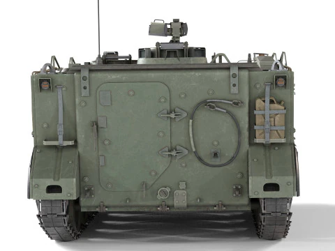 APC M113A3 Tank 3D Model