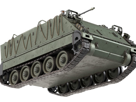 APC M113A3 Tank Modelo 3D