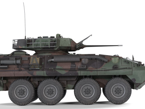 Light Armored Vehicle LAV25 tank 3D Модель