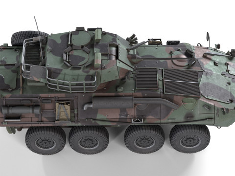 Light Armored Vehicle LAV25 tank 3D Модель