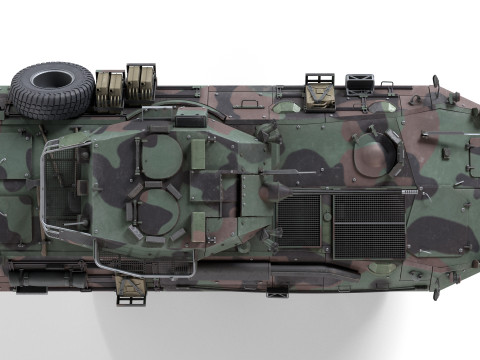 Light Armored Vehicle LAV25 tank 3D Модель