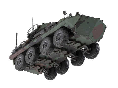 Light Armored Vehicle LAV25 tank 3D Модель