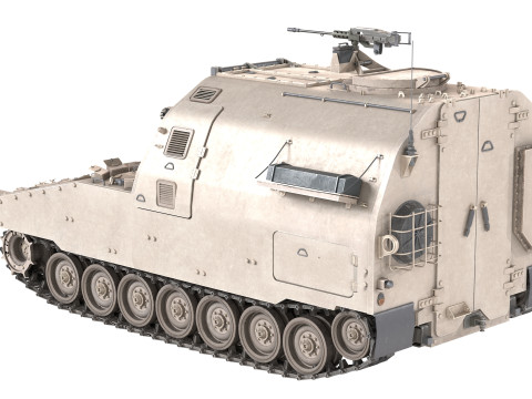 M992 Field tank 3D Model