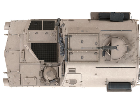 M992 Field tank 3D Model