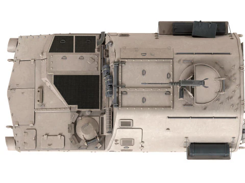 M992 Field tank 3D Model