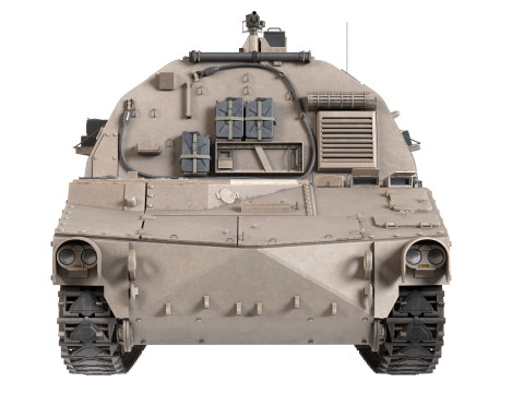 M992 Field tank 3D Model