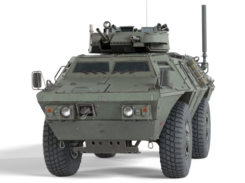 M1117 Guardian ASV tank Model 3D