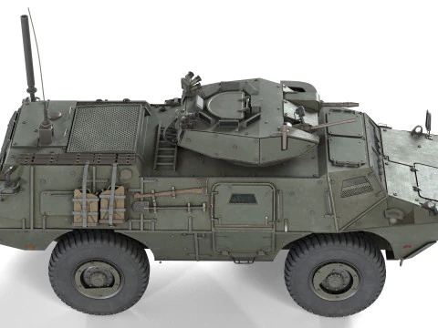 M1117 Guardian ASV tank 3D Model