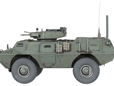 M1117 Guardian ASV tank Model 3D