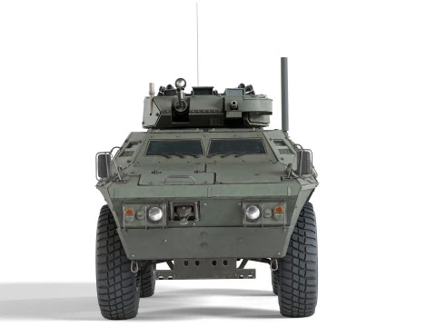 M1117 Guardian ASV tank 3D Model