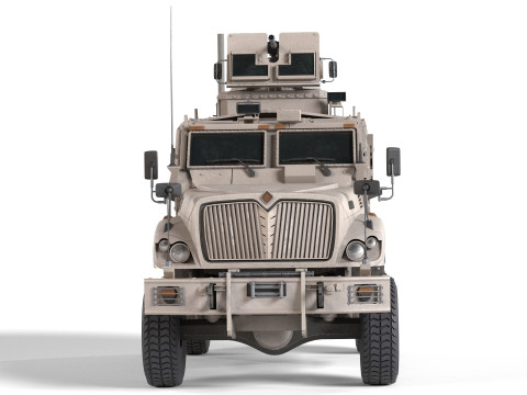 MRAP International MaxxPro Vehicle 3D 모델