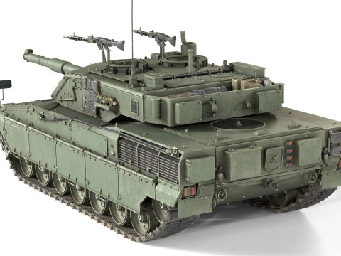 Ariete MBT tank 3D Model