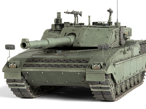 Ariete MBT tank Modèle 3D
