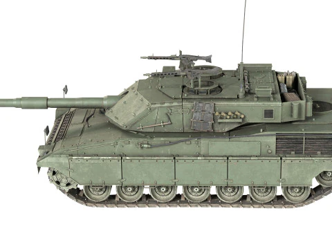 Ariete MBT tank 3D Model