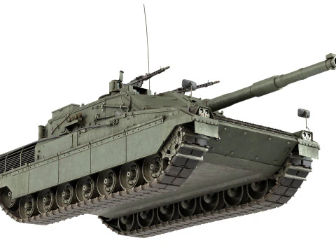 Ariete MBT tank 3D Model