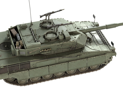 Ariete MBT tank Modèle 3D