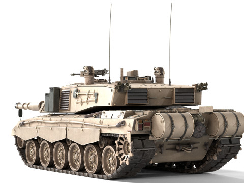 FV4034 Challenger 2 UK Modello 3D