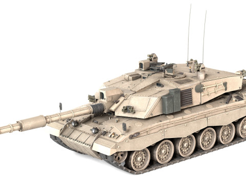 FV4034 Challenger 2 UK Modello 3D