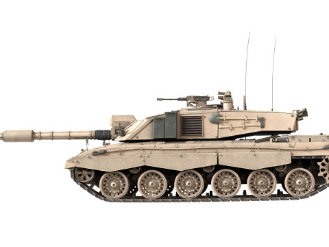 FV4034 Challenger 2 UK Modello 3D