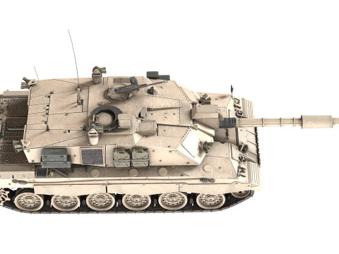 FV4034 Challenger 2 UK Modello 3D