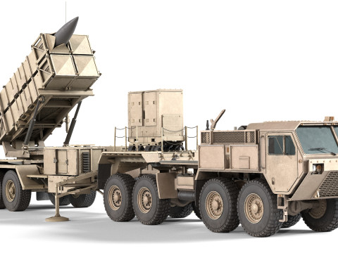 HEMTT MIM104 Patriot 3D Model
