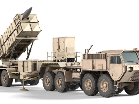 Patriot HEMTT MIM104 Model 3D