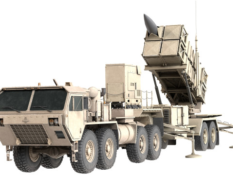 HEMTT MIM104 Patriot 3D-Modell