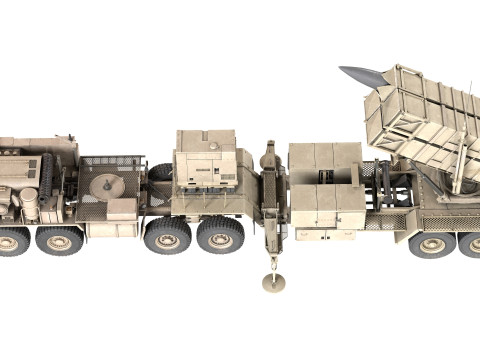 HEMTT MIM104 Patriot 3D-Modell