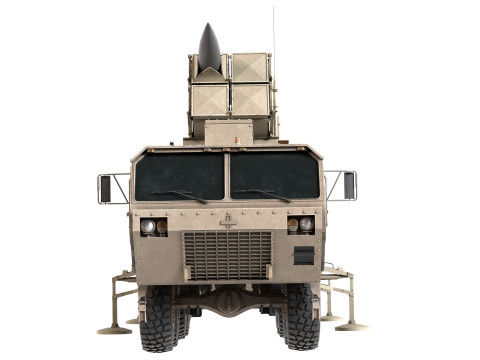 HEMTT MIM104 Patriot 3D-Modell