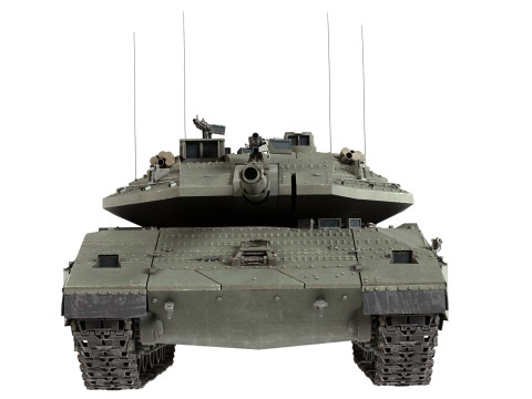 Merkava Mk4 tank 3D Model