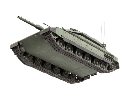 Merkava Mk4 tank 3D Model