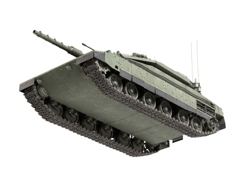 Merkava Mk4 tank 3D Model